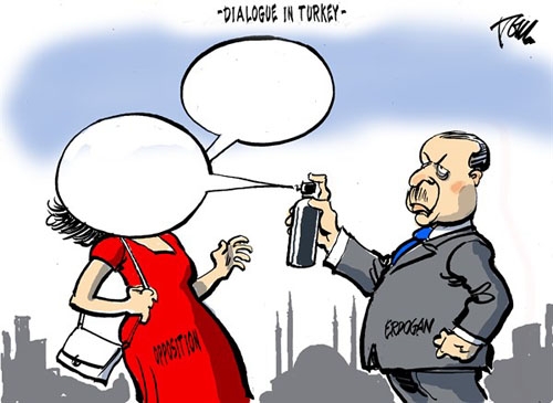 اعتراض به اردوغان